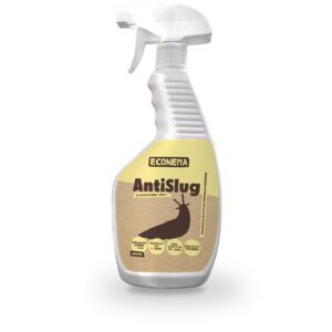 AntiSlug slakkenafweer spray 500 ml, voorkant van de spuitfles