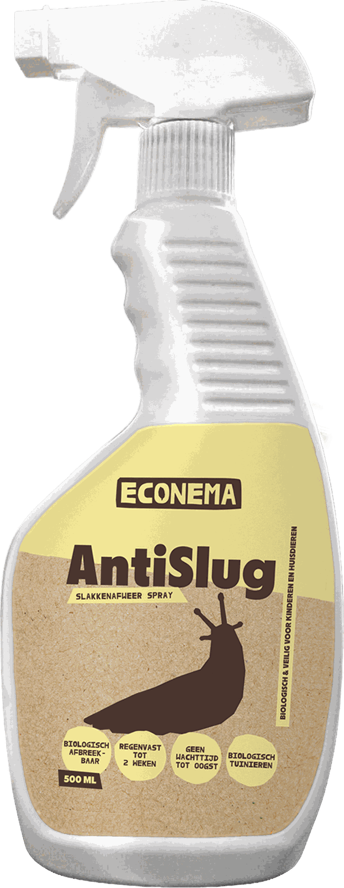 AntiSlug slakkenafweer spray, 500 ml spuitfles