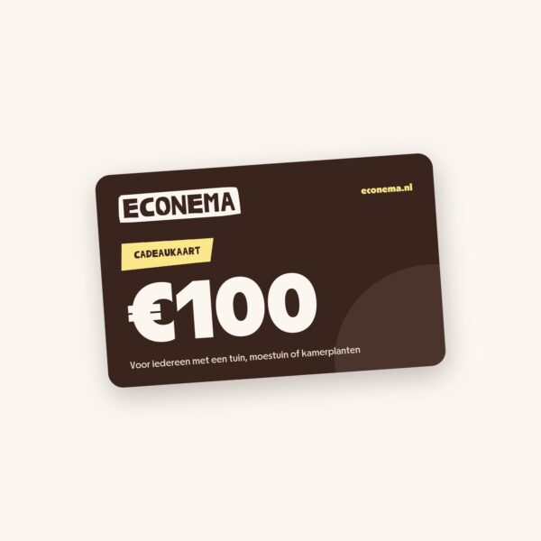 Econema cadeaukaart van 100 euro, tuin cadeaubon