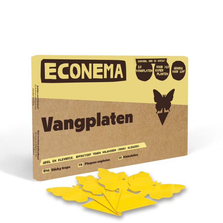 Gele vangplaten van Econema