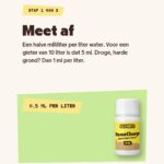 NemaCharge stap 1: meet 0,5 ml per liter water af